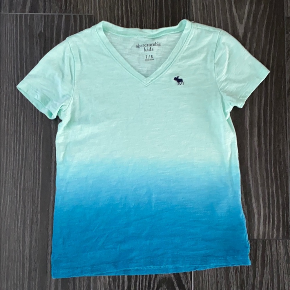 Girls Abercrombie V-neck Short Sleeve Shirt